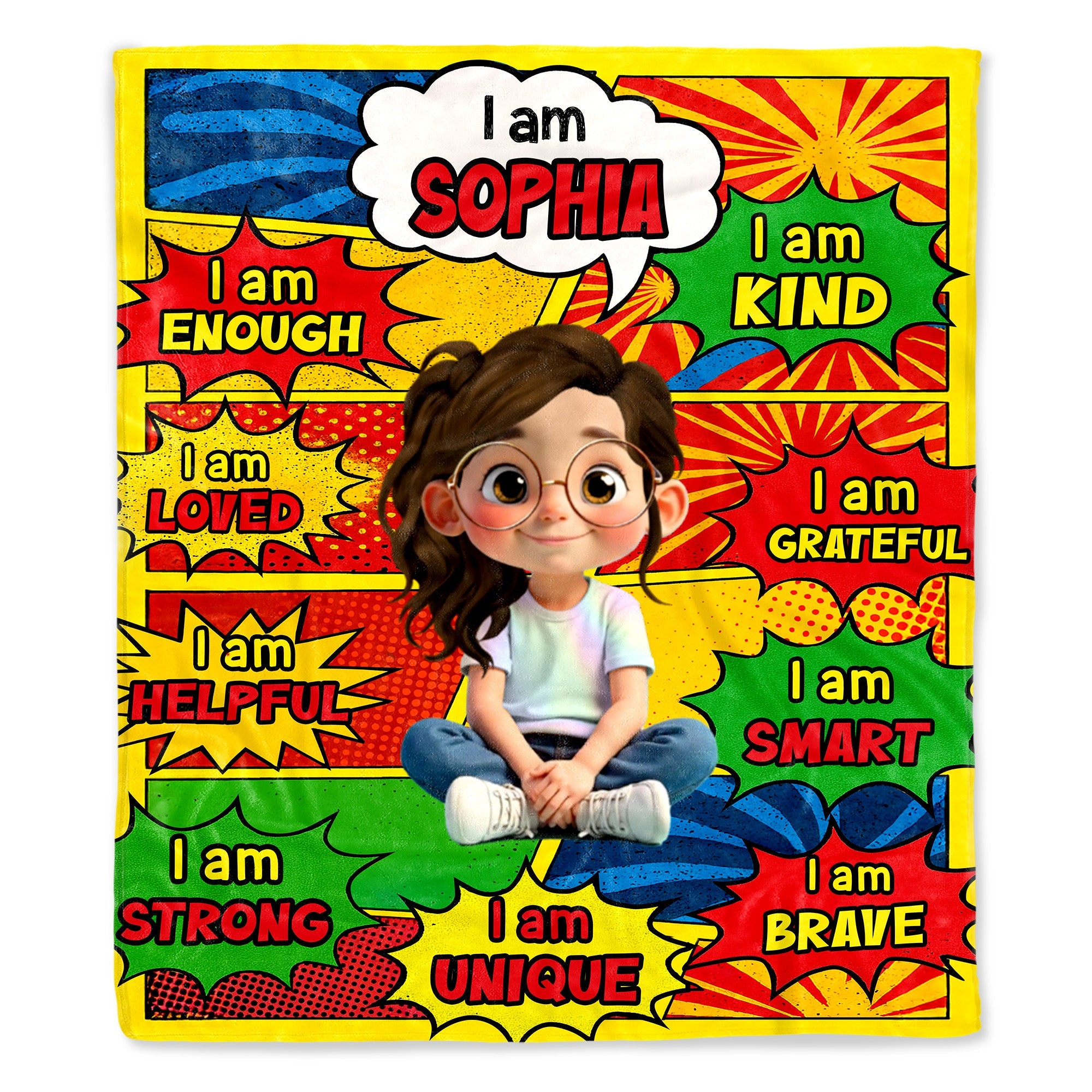 I Am Enough, Loved, Strong, Positive Affirmations