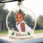 Your Baby's First Christmas, Customizable Photo Ornament