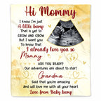 Hi Mommy Our Adventures Are About to Start Love from Baby Bump
