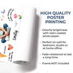 Daily Affirmations, Belief In Talents And Skills - Personalized Custom Vertical Poster - KID340_VPOS