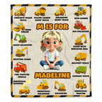 M Is For, Featuring Construction Vehicles