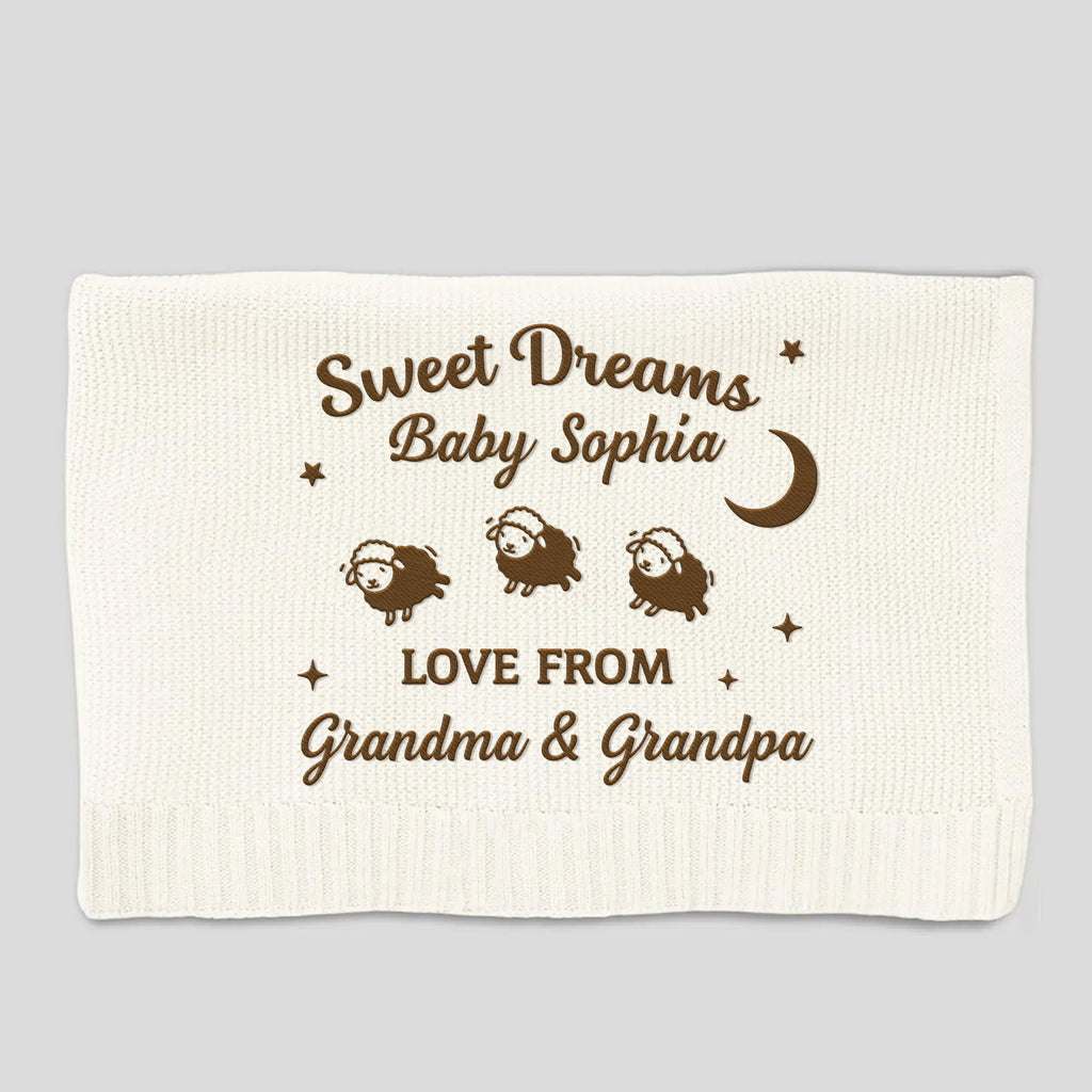 Sweet Dreams, Sheep, Moon and Stars