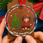 Merry Christmas To A Special Granddaughter With Christmas Tree