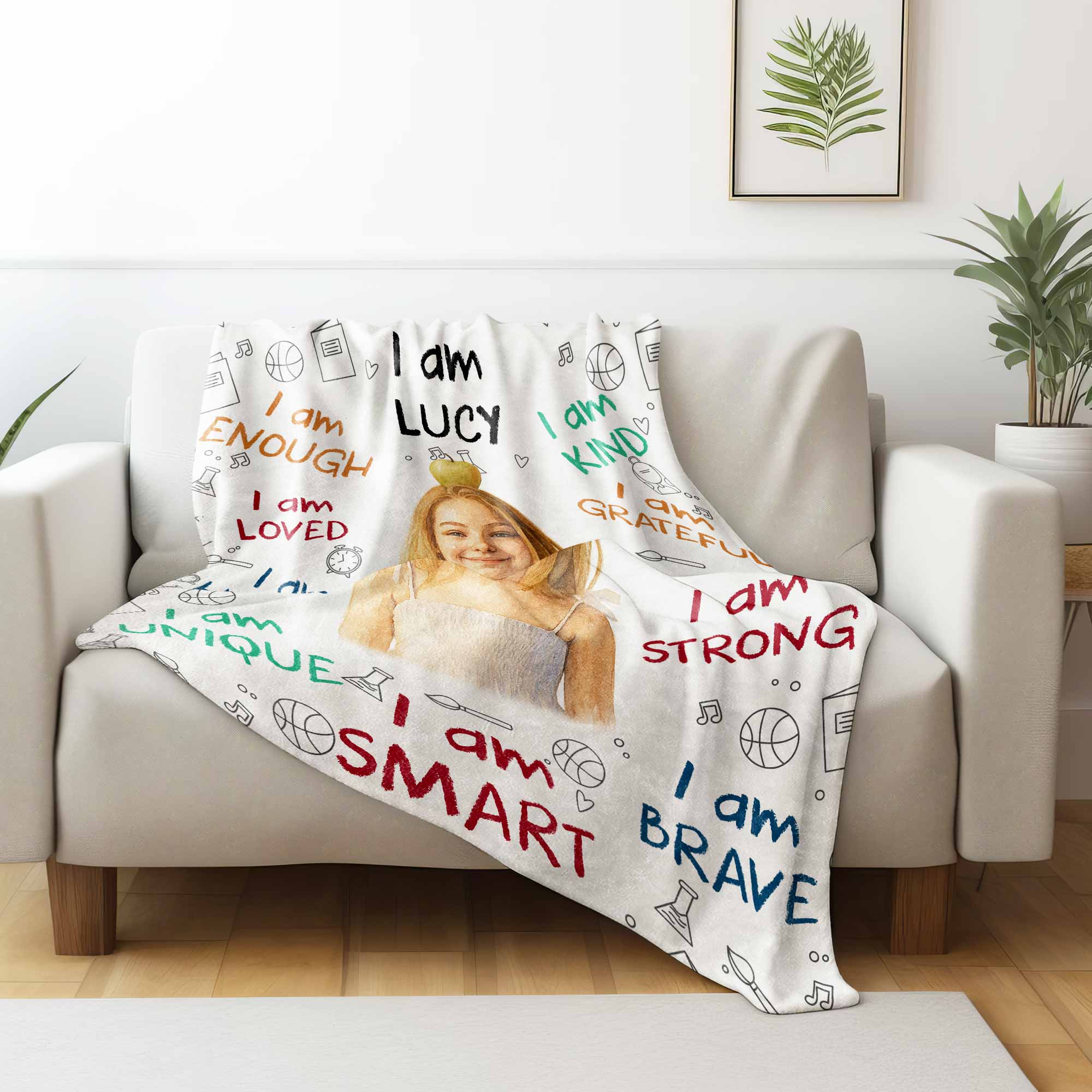 I Am Lucy, Positive Affirmations With Inspirational Objects