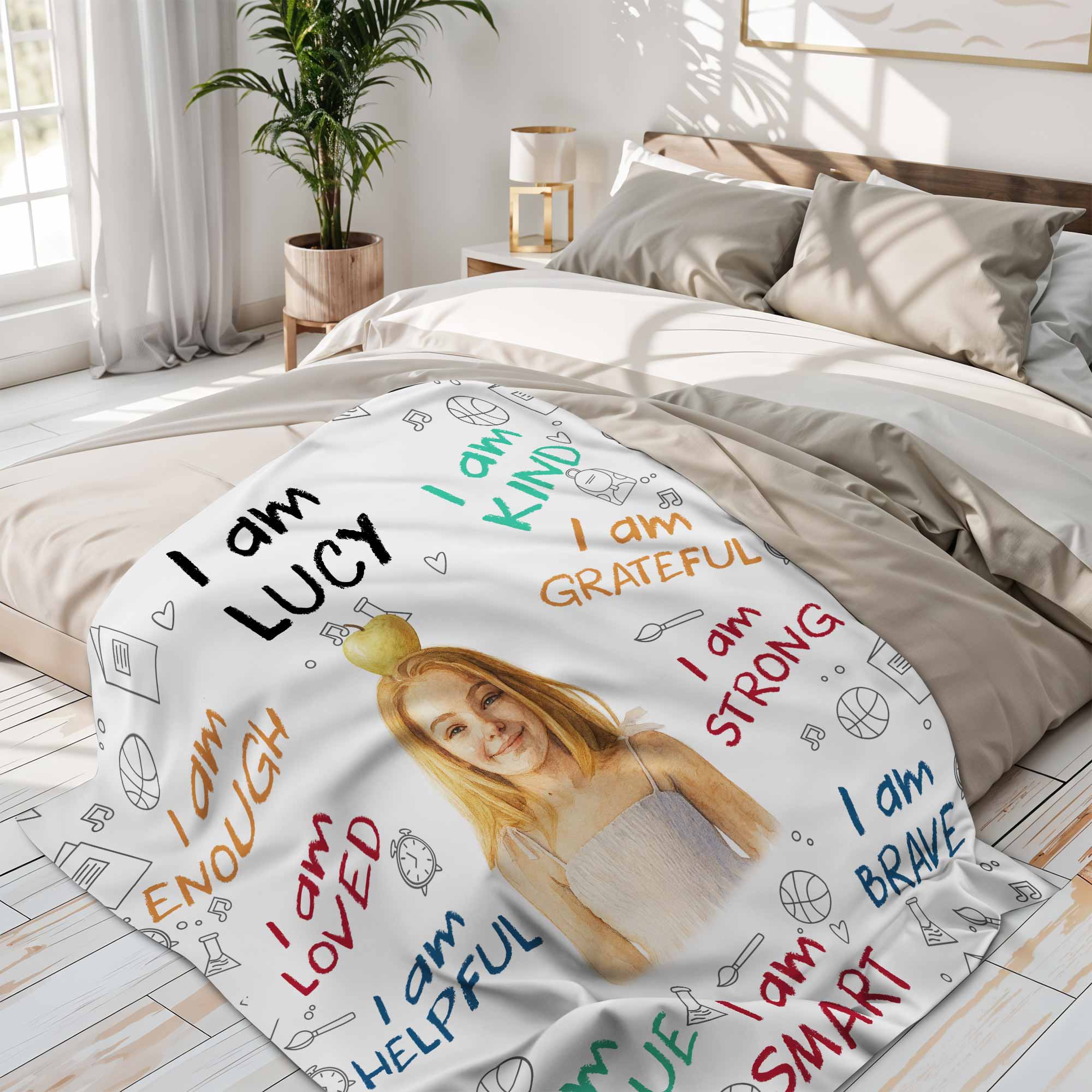 I Am Lucy, Positive Affirmations With Inspirational Objects