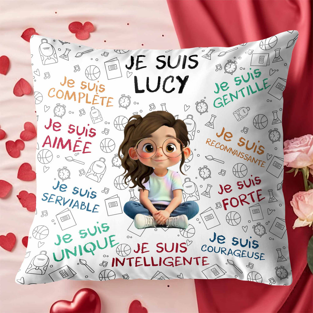 Affirmations Of Self Love And Positivity Pillow