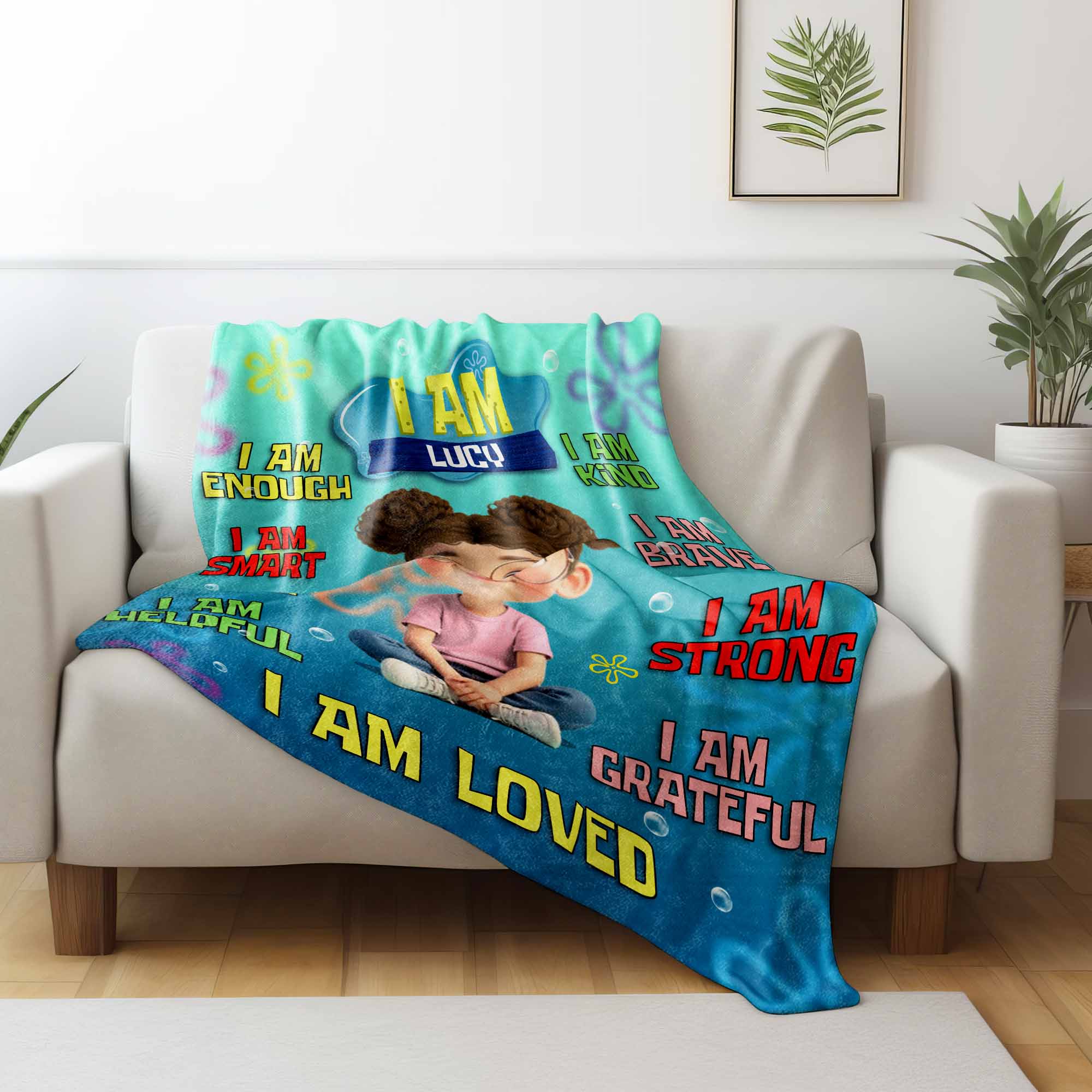 I Am Enough, I Am Smart, I Am Unique, Positive Affirmations