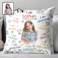 I Am Kind, Brave, Capable, Enough, Loved, Amazing Pillow