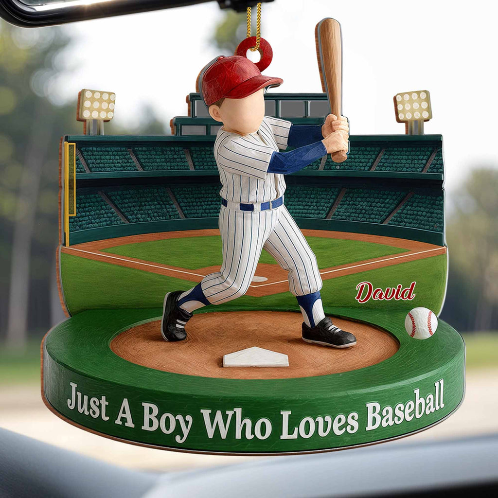 Just A Boy Who Loves Baseball And Sports