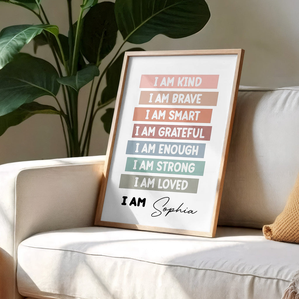 I Am Kind, Brave, Smart, Grateful, Enough, Strong, Loved