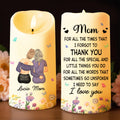 Thank You Mom For Everything Special Quote With Mother And Daughter