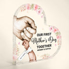 Our First Mother's Day Together, Grasping Hands and Flowers