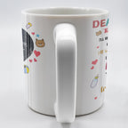 Dear Mommy, This Mother's Day I'll Be Snuggled Up In Your Tummy, Ultrasound Image And Hearts - Personalized Custom Coffee Mug - MOM064_MG