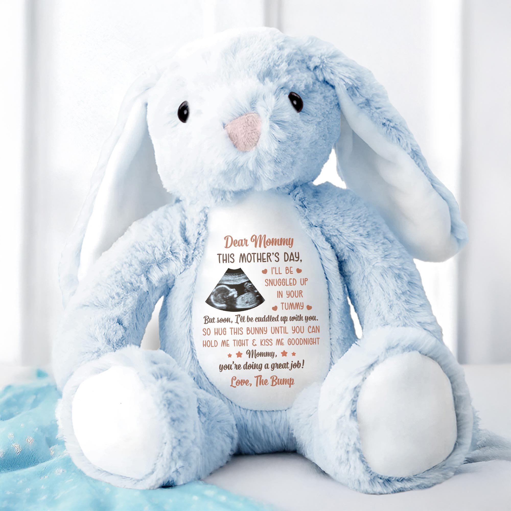 Dear Mommy This Mother’s Day, Bunny And Ultrasound Image