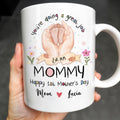 You're Doing A Great Job, Mommy Happy 1st Mother's Day, Handprints and Flowers