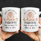 You're Doing A Great Job, Mommy Happy 1st Mother's Day, Handprints and Flowers