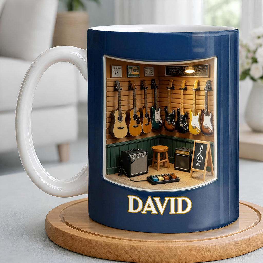 Music Is Life With Collection Of Guitars And Music Room Design