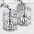 Music Is The Sound Of The Soul Acoustic Guitar And Notes