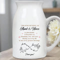The Bond Between An Aunt & Niece, Hearts And Floral Designs