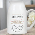 The Bond Between An Aunt & Niece, Hearts And Floral Designs