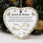 The Bond Between An Auntie And Niece With Butterflies And Flowers