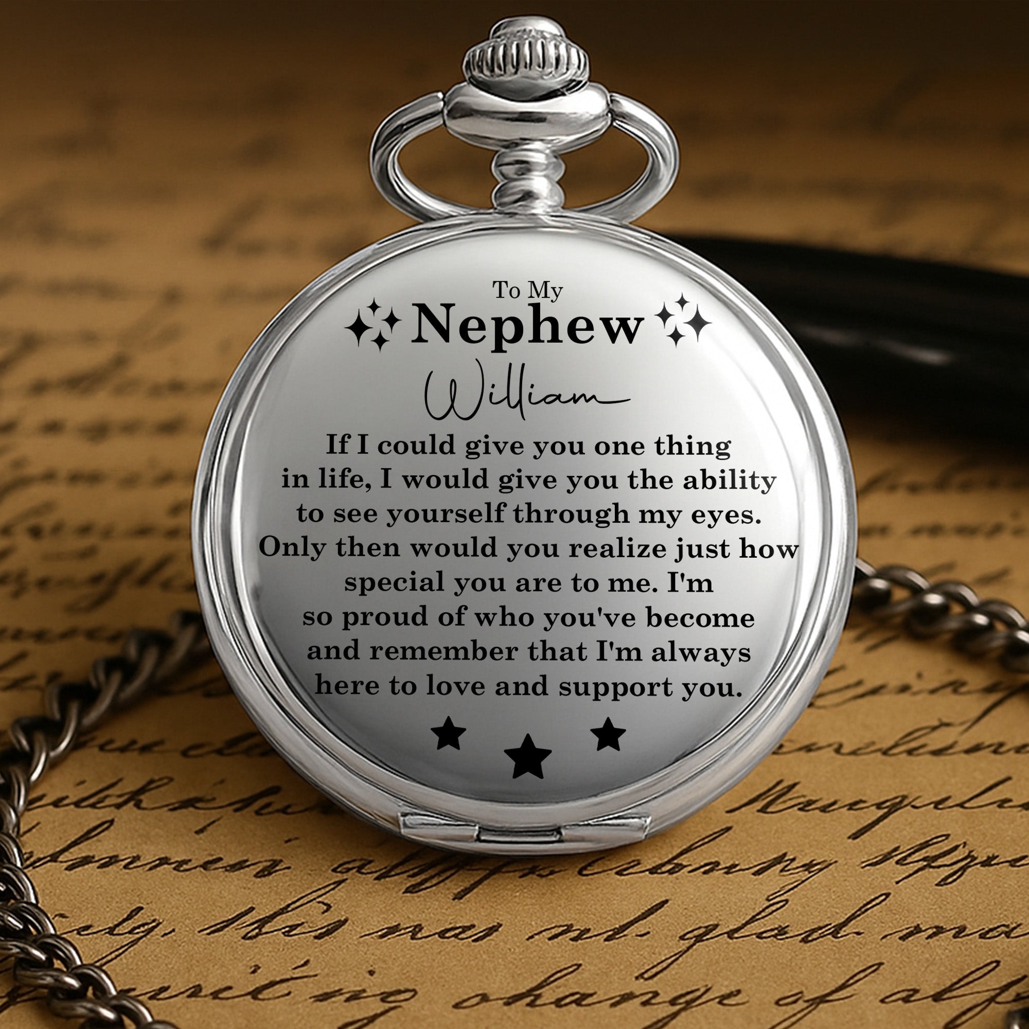 To My Nephew, See Yourself Through My Eyes
