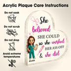 She Believed She Could So She Worked Her Ass Off & She Did, Nurse and Medical Tools