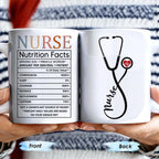 Nurse, Stethoscope and Heartbeat
