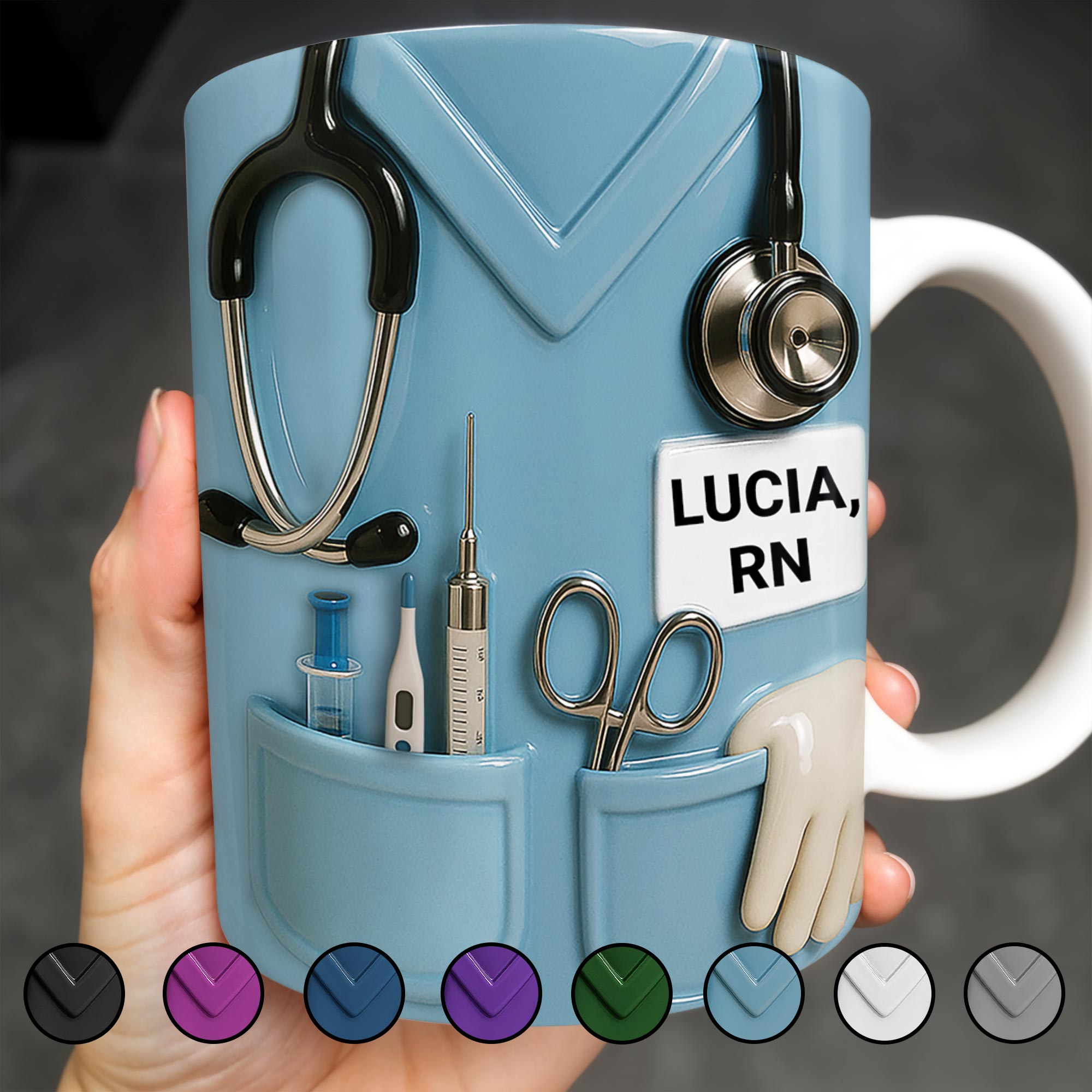 Celebrate Everyday Heroes, Stethoscope And Medical Instruments