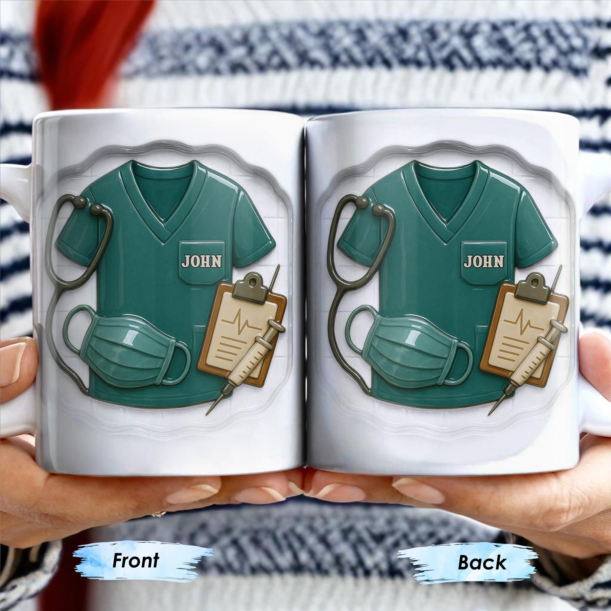 Celebrate Your Favorite Healthcare Hero With This Custom Nurse Design