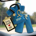 Celebrate Your Favorite Nurse With Scrubs And Badge Ornament