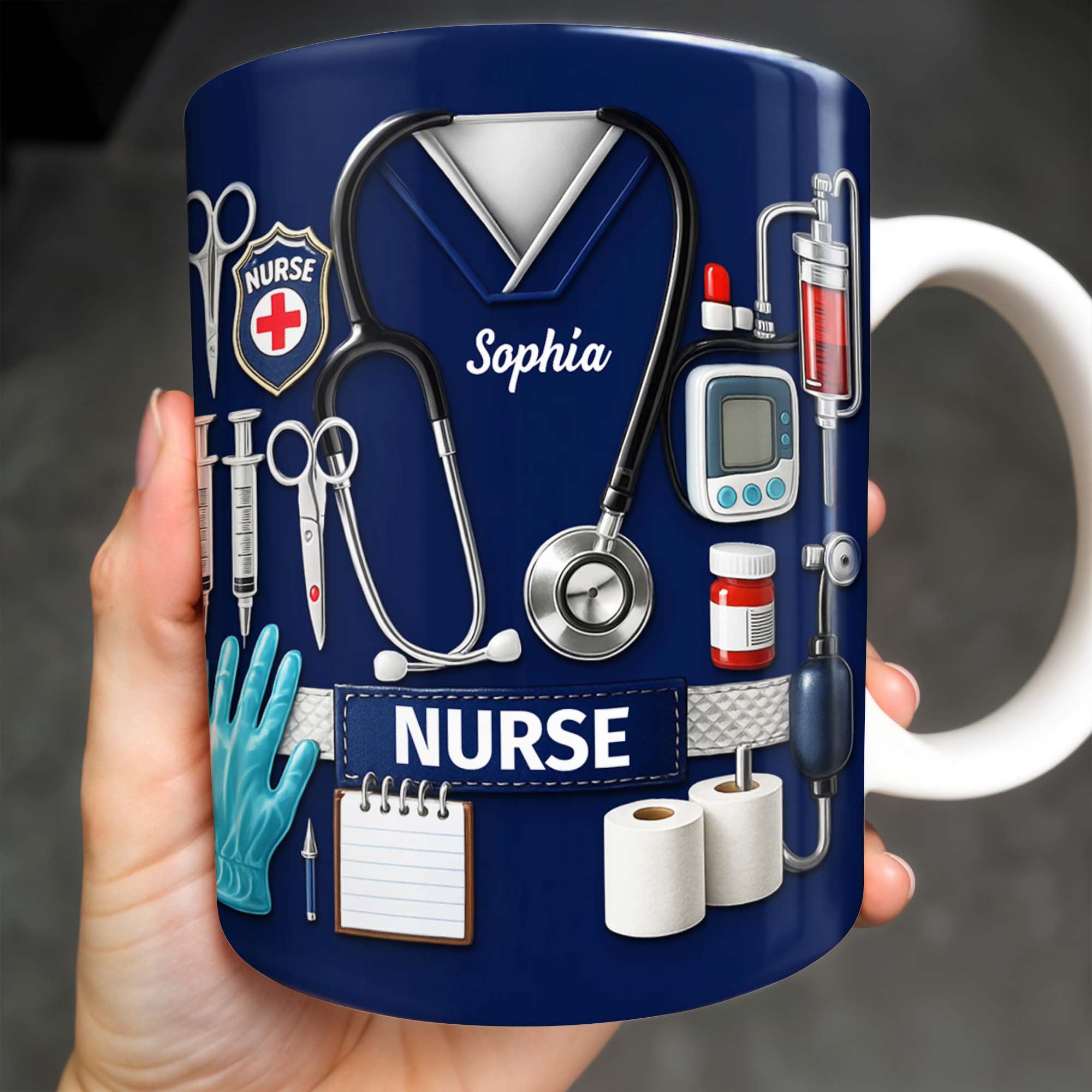 Celebrate Our Everyday Heroes, Nurse-Themed Design
