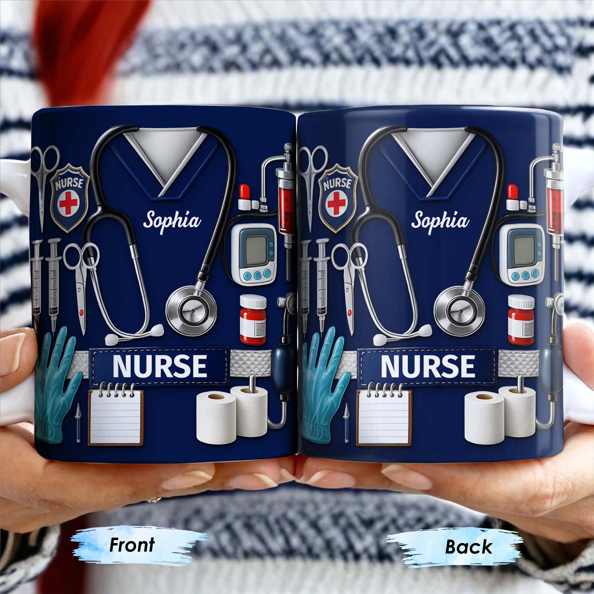 Celebrate Our Everyday Heroes, Nurse-Themed Design