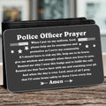 Police Officer Prayer, Uniform, Badge and Stars