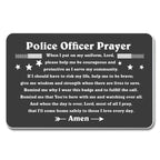 Police Officer Prayer, Uniform, Badge and Stars