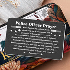 Police Officer Prayer, Uniform, Badge and Stars