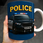 Police, Police Car And Siren