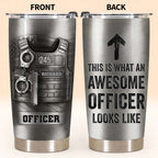 This Is What An Awesome Officer Looks Like Police Badge Handcuffs Handgun