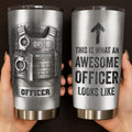 This Is What An Awesome Officer Looks Like Police Badge Handcuffs Handgun