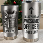 This Is What An Awesome Officer Looks Like Police Badge Handcuffs Handgun