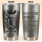Police Officer Vocabulary And Gear