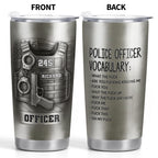 Police Officer Vocabulary And Gear