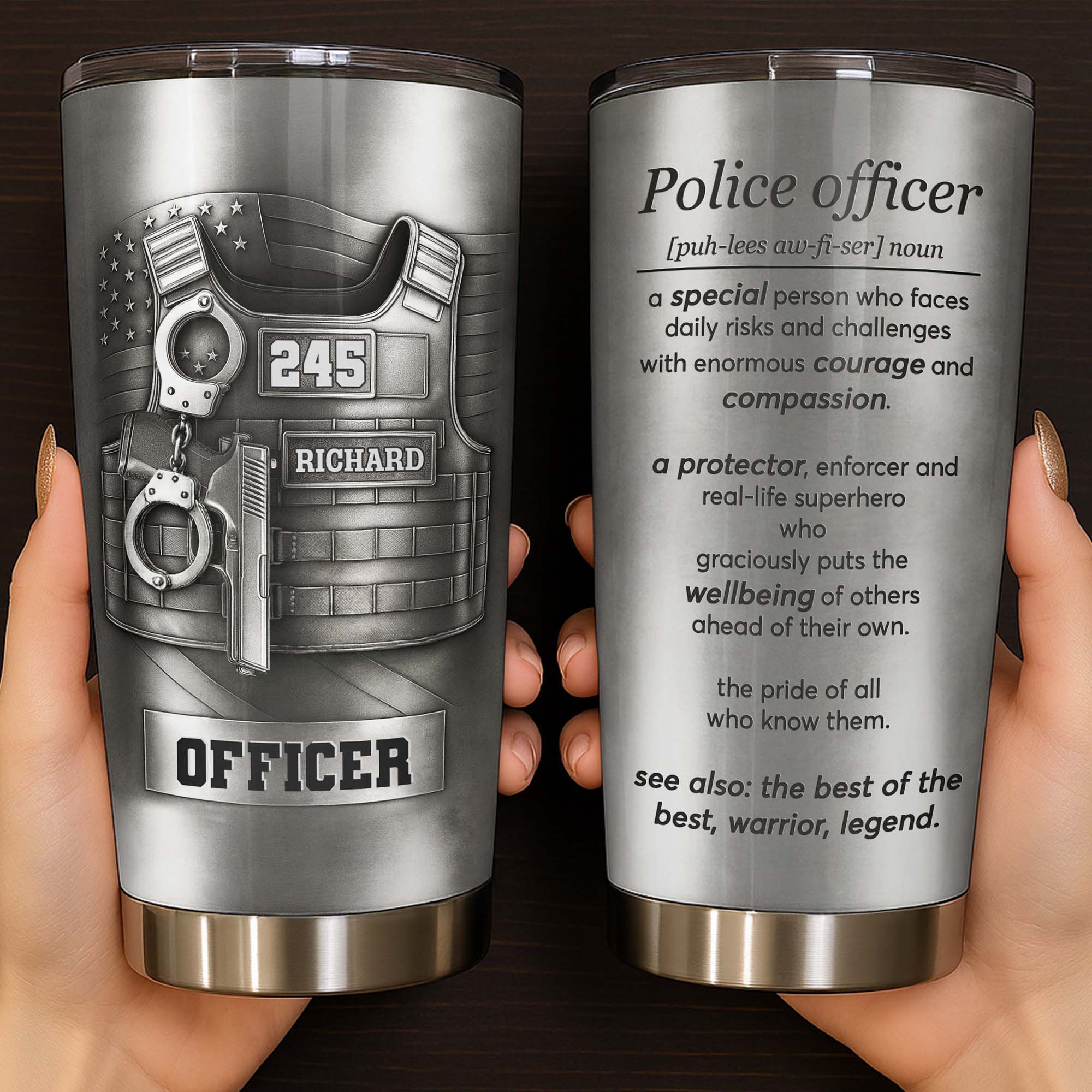 Police Officer, A Protector And Real-Life Superhero