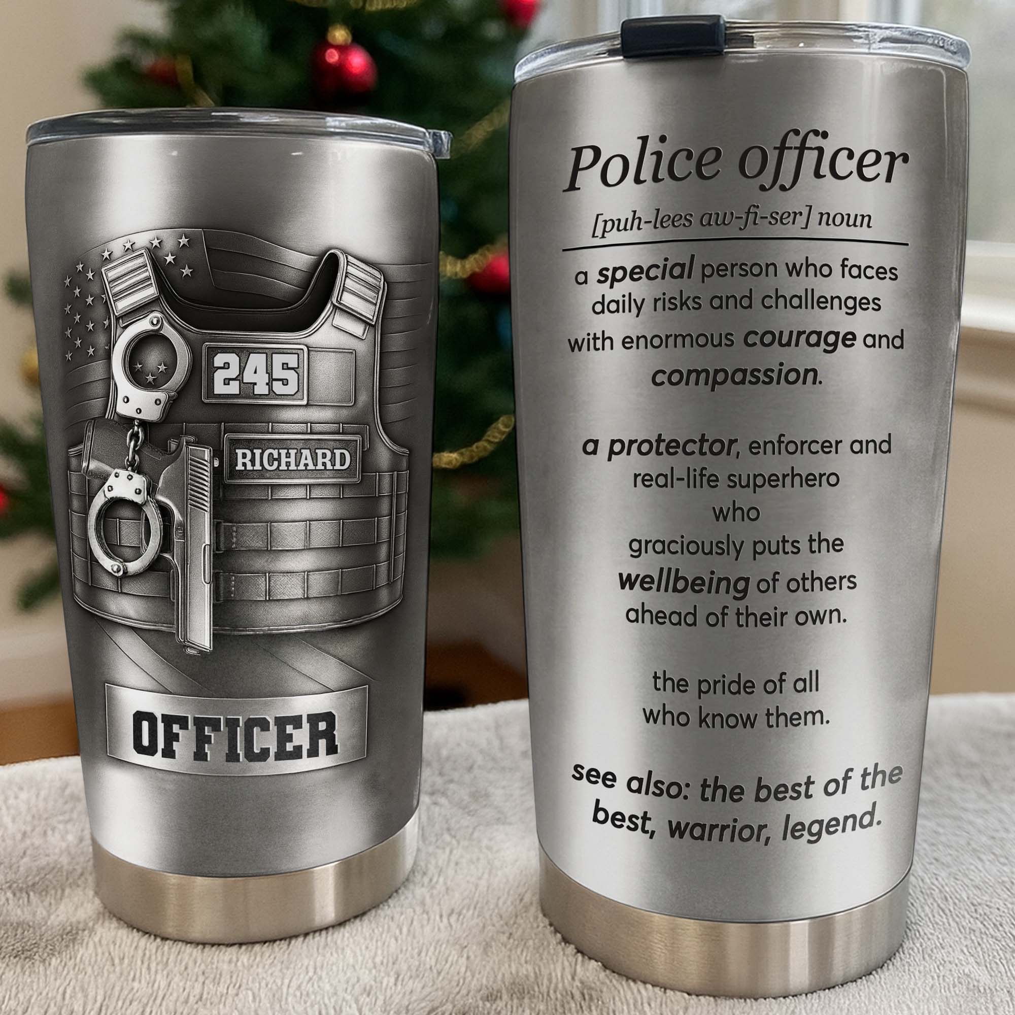 Police Officer, A Protector And Real-Life Superhero