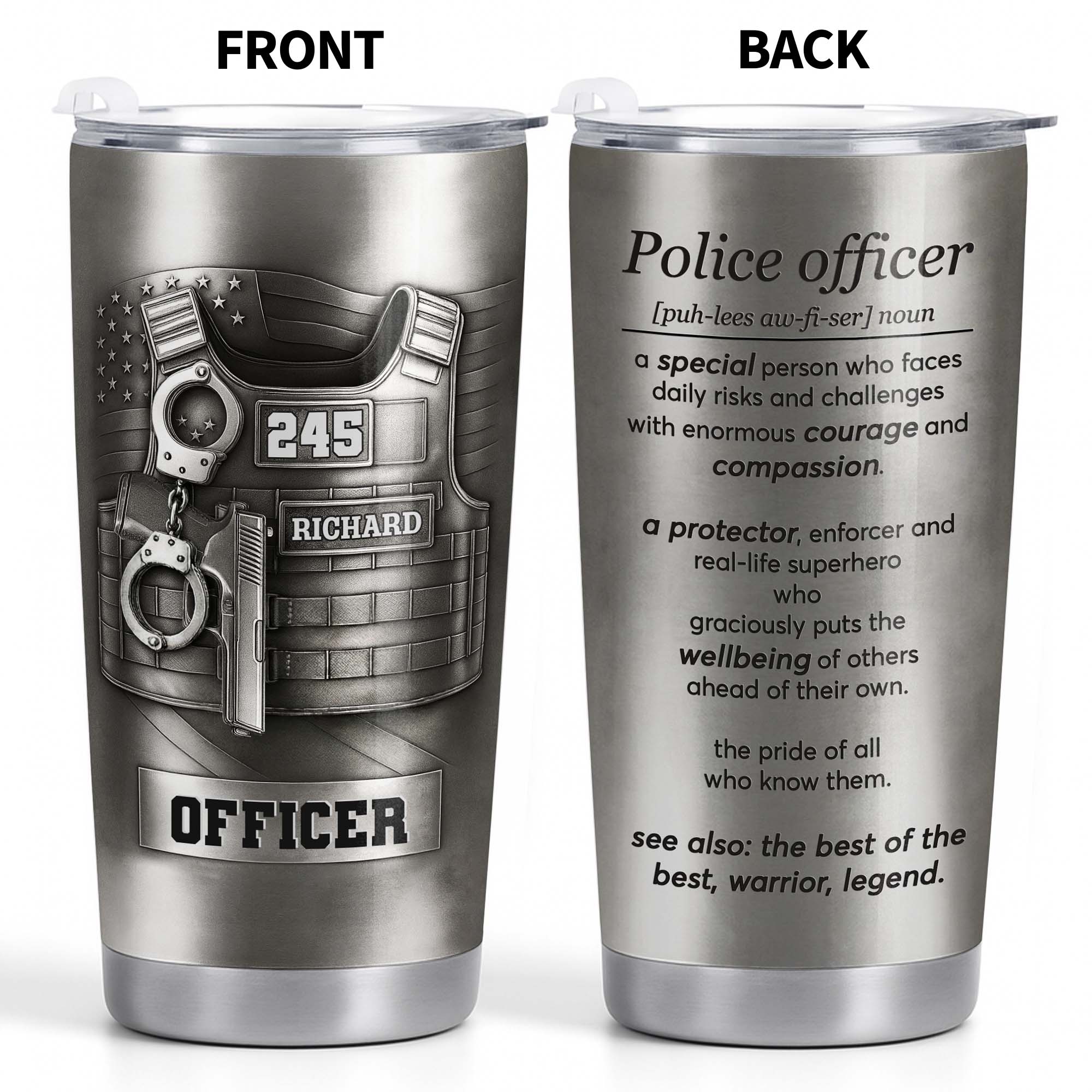 Police Officer, A Protector And Real-Life Superhero