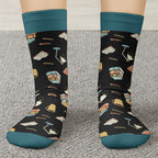 Yes I Really Do Need All These Books Socks - Personalized Crew Socks - READ001_CSOCK