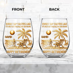 Every Sip Tastes Like It's Not My Problem Anymore, Beach Chair and Palm Trees