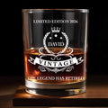 The Legend Has Retired, Crown And Laurel Wreath Design