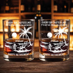Every Sip Tastes Like Happy Retirement, Palm Trees And Beach Chair