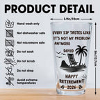 Every Sip Tastes Like Not My Problem Anymore Happy Retirement Beach Scene